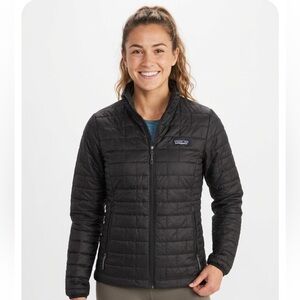 Patagonia Women's Black Quilted Puffer Jacket